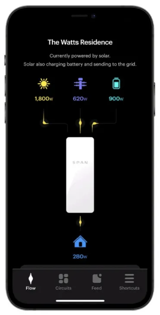 Span Energy Management App